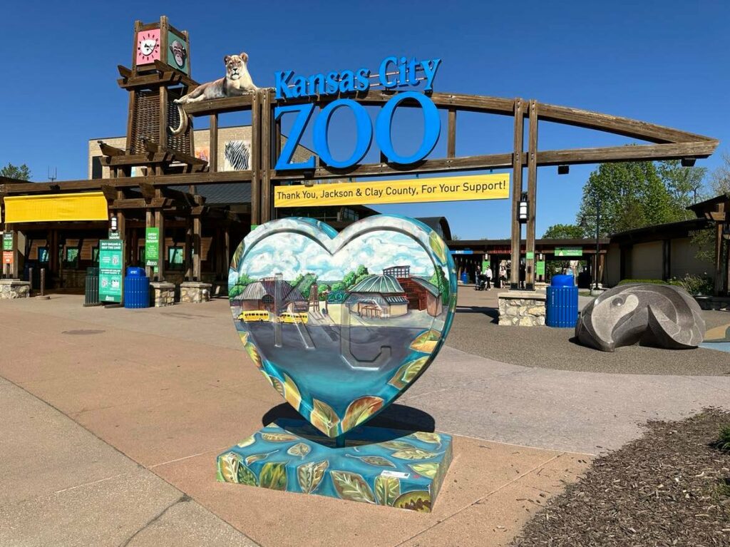 Kansas City Zoo Entrance.