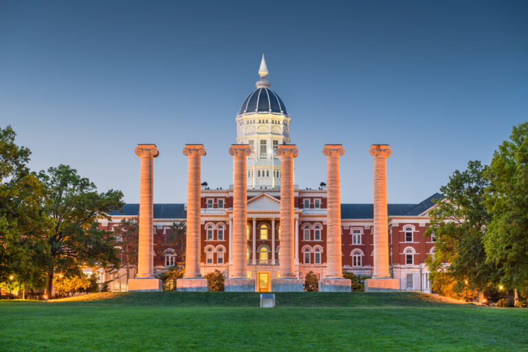 5Gen Adventures - The Columns of the University of Missouri in Columbia, MO