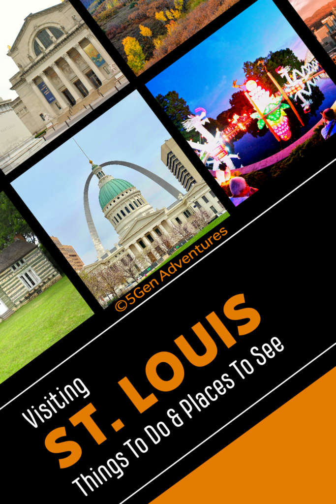 5Gen Adventures - Pinterest Thumb for Visiting St Louis Indoor Things To Do.
